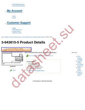 3-643815-5 datasheet  